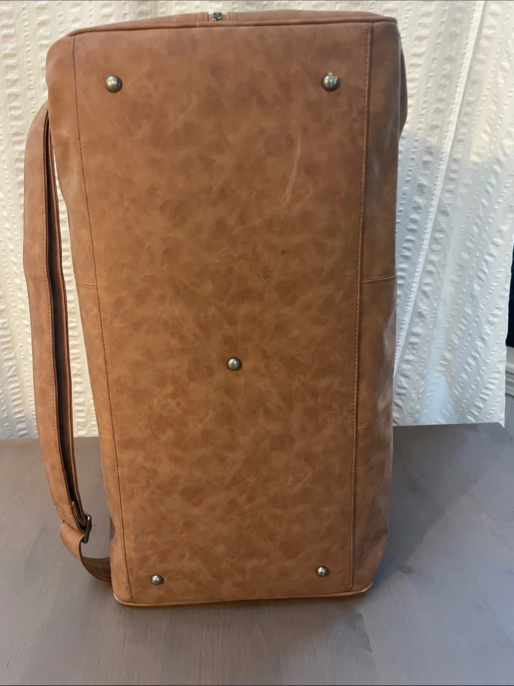 Indian Maharadja Retro Weekender Bag Golden Oldie Duffle Travel Gym Carry On